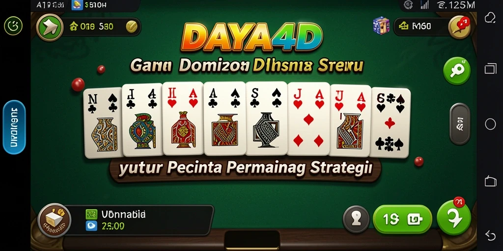 Tampilan gameplay mengasyikkan dari aplikasi DAYA4D.