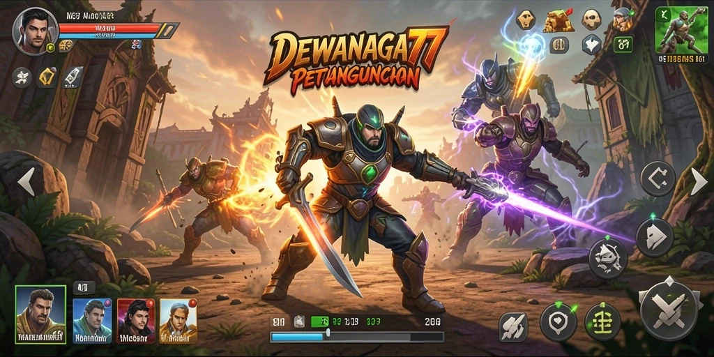 Tangkapan layar DEWANAGA77 menampilkan aksi intens dari gameplay yang menarik.