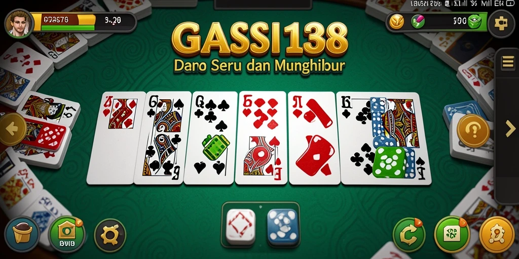 Tampilan gameplay seru dalam permainan Domino GAS138.
