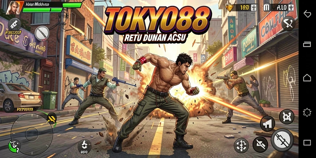 Tampilan menarik dari gameplay seru TOKYO88.
