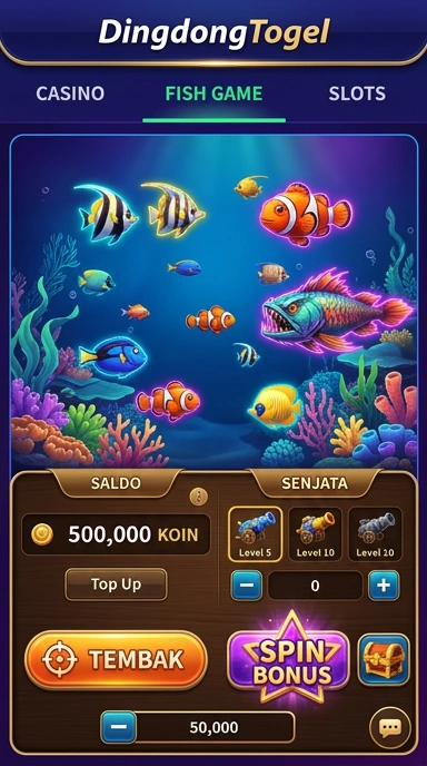 Tangkapan layar utama aplikasi dingdongtogel dengan antarmuka yang ramah pengguna.